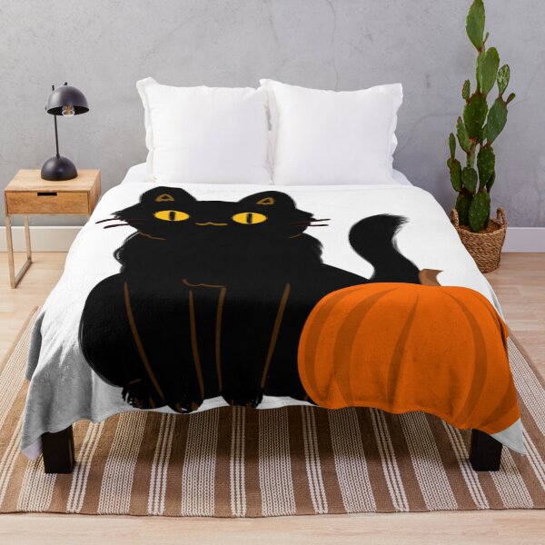 Item preview, Black Cat and Pumpkin designed and sold by makayla826.