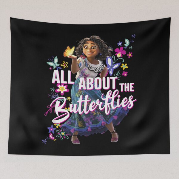Item preview, All About The Butterflies Maribel Poster designed and sold by ChelonaFarrar.