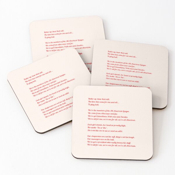 Item preview, A League of Their Own: All-American League designed and sold by dutchesskmw.