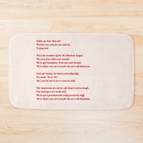 Item preview, A League of Their Own: All-American League designed and sold by dutchesskmw.