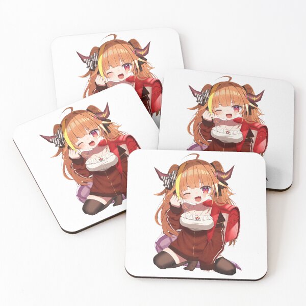 Item preview, Chibi Loli Coco Wearing Red Backpack | hololiveJP 4th Generation holoForce designed and sold by Risumu.