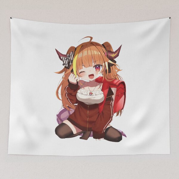 Item preview, Chibi Loli Coco Wearing Red Backpack | hololiveJP 4th Generation holoForce designed and sold by Risumu.