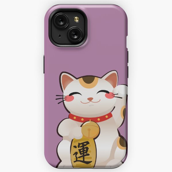  iPhone 14 Pro Samurai Cat Japanese cultural icon retro