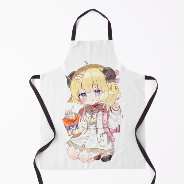 Item preview, Chibi Loli Watame Wearing Pink Backpack Eating Bag of Chips | hololiveJP 4th Generation holoForce designed and sold by Risumu.