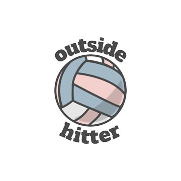 Aperçu de l'œuvre poste extérieur de volley-ball frappeur créée et vendue par stainedauroras.