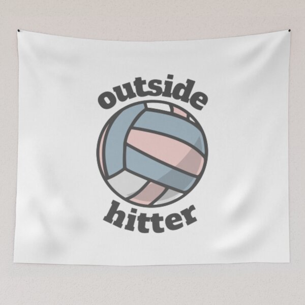 Item preview, outside hitter volleyball position designed and sold by stainedauroras.