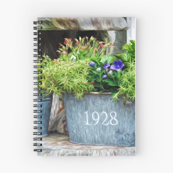 Item preview, Rustic Flowerpots - Impressions designed and sold by Dorset Girl.