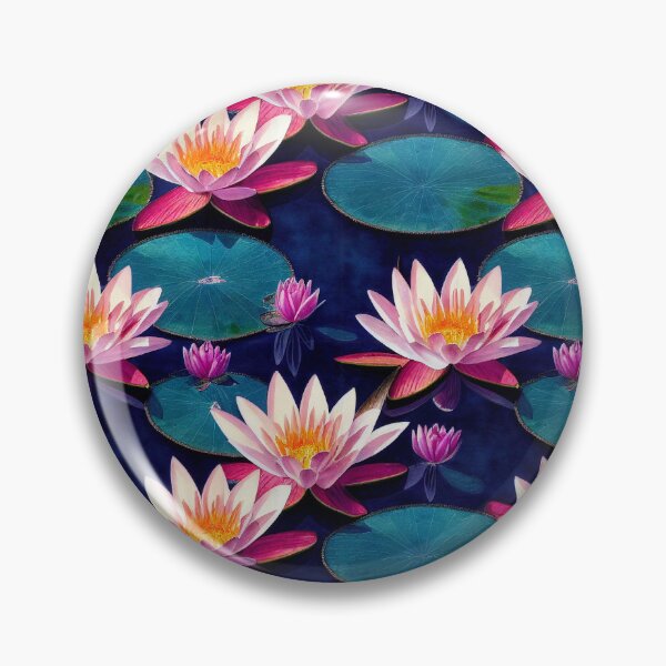 Item preview, Water Lily Print designed and sold by ThePurpleMelon.