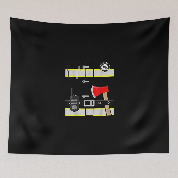 Item preview, Kids Fireman Shirt Halloween Children39;s Firefighter designed and sold by BeiswengerBing.