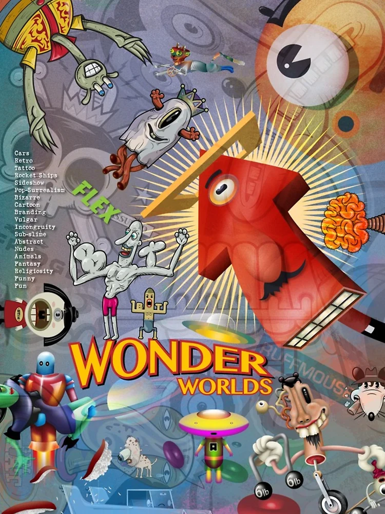 Thumbnail 4 of 4, iPhone Case, Wonder Worlds 2 designed and sold by Ruffmouse.