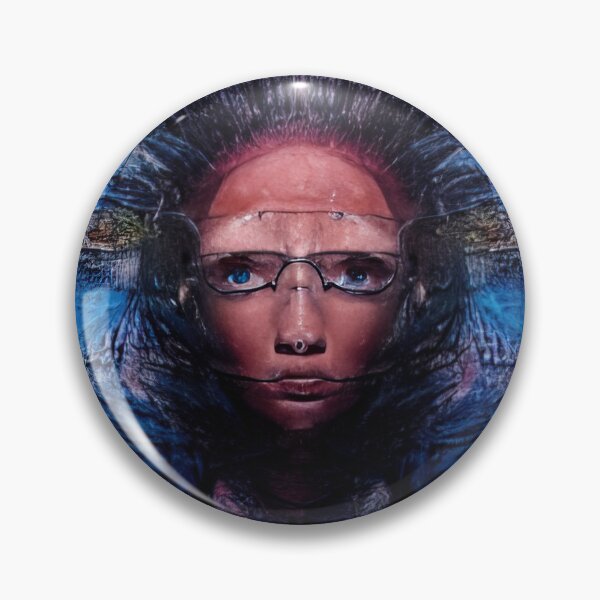 Item preview, Los Egregores #44:  Deep Water Energy Abstract Modern Art Portrait designed and sold by Deific.