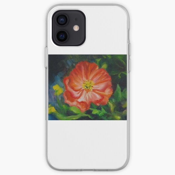 Peach Hibiscus iPhone Soft Case