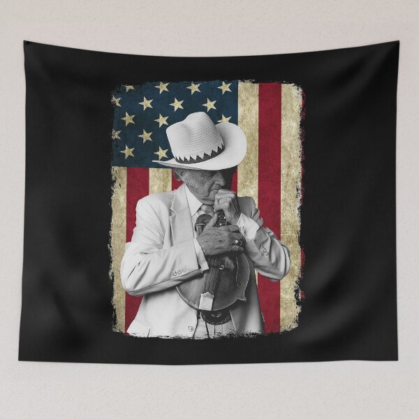 Item preview, Vintage American Flag Bill Monroe Legend Essential  designed and sold by DavidTatey.