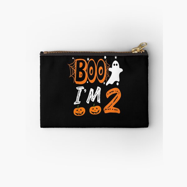 Aperçu de l'œuvre Enfants Ghost Boo I39;m 2 T-shirt d'Halloween pour deux anniversaires créée et vendue par BeiswengerBing.
