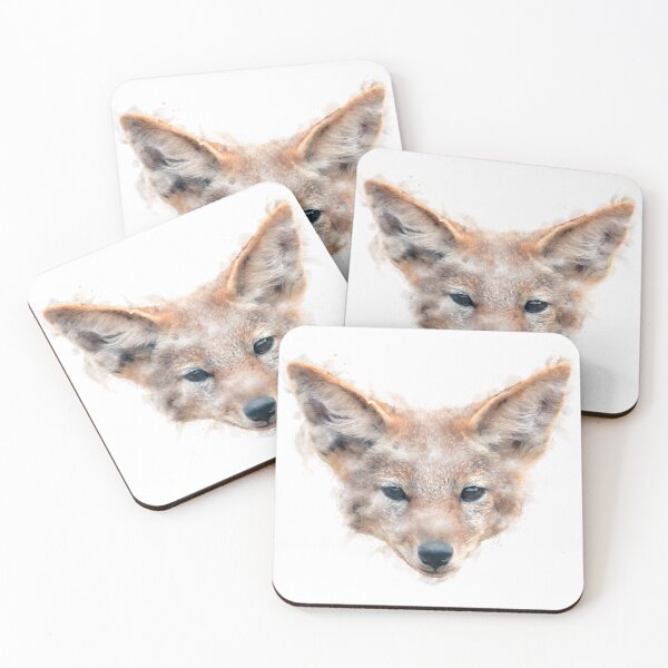 Item preview, Jackal Watercolour Artwork designed and sold by Typeglyphs.