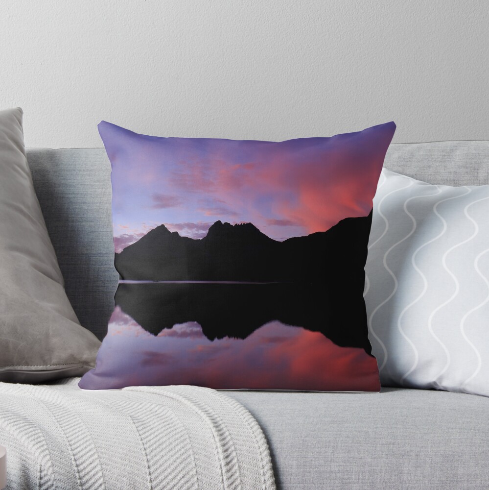 Morning of the Earth Throw Pillow