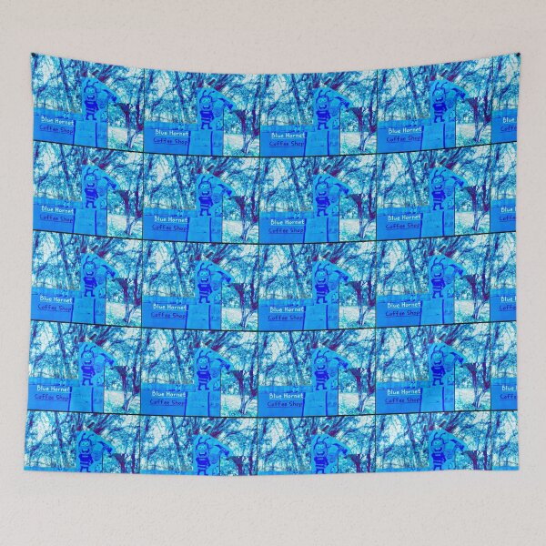 Item preview, Blue Hornet Coffee Shop designed and sold by OmegaRedFan.
