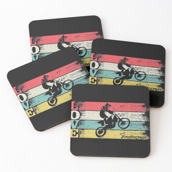 Item preview, Vintage Retro Love Motocross designed and sold by juny2020.