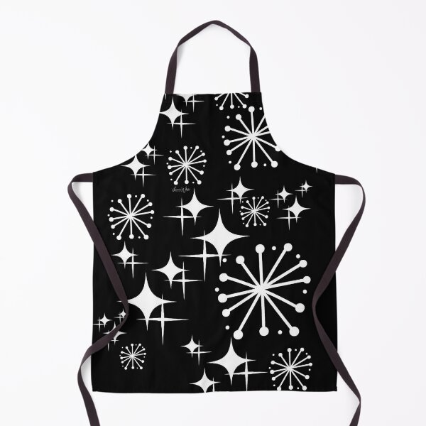 Item preview, Retro Starburst Shower, Black and White Graphic Design / Pattern Collage designed and sold by Lawrence White.