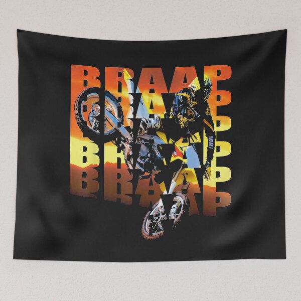 Item preview, Brap Braap Dirt Bike Motocross designed and sold by juny2020.
