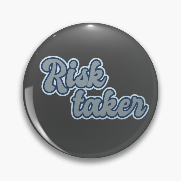 Item preview, Risk Taker - Blue Retro designed and sold by Chubuter.