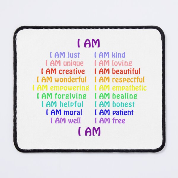 Item preview, I AM Affirmations Motivational and Inspirational Power Of The Great I AM Sayings designed and sold by Siela.
