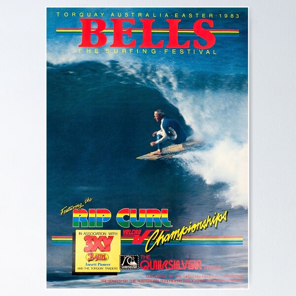 Surfing in Byron | Poster