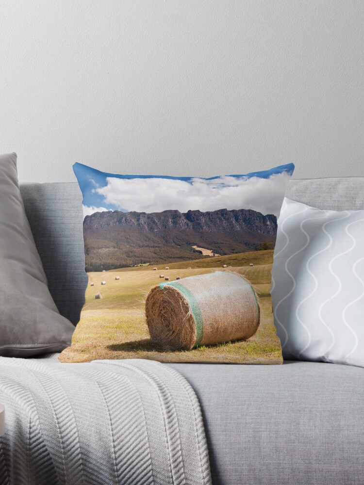 Thumbnail 1 of 3, Throw Pillow, Summertime in Tasmania designed and sold by Tim Wootton.