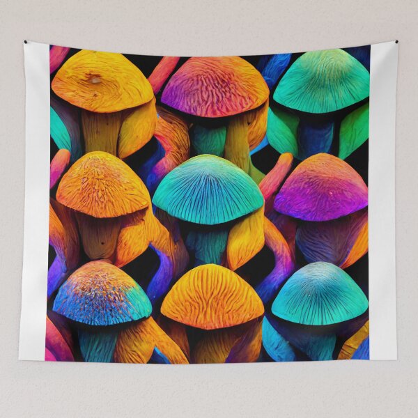 Item preview, mushrooms pattern #1 designed and sold by JoepshLSio.
