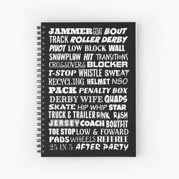 Item preview, Roller Derby Terminology designed and sold by Slinky-Reebs.
