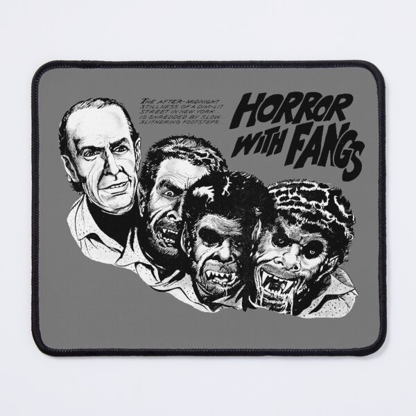 Item preview, Horror With Fangs splashpage - (Eerie Publications) designed and sold by toppestpower.