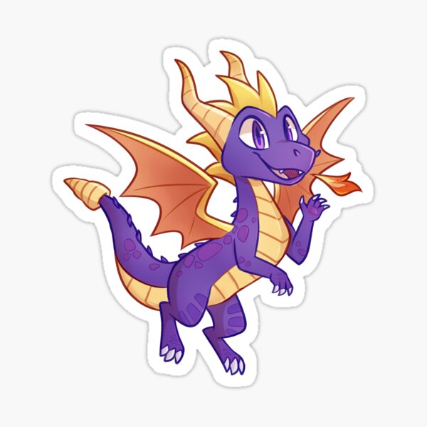 Spyro the Dragon Sticker