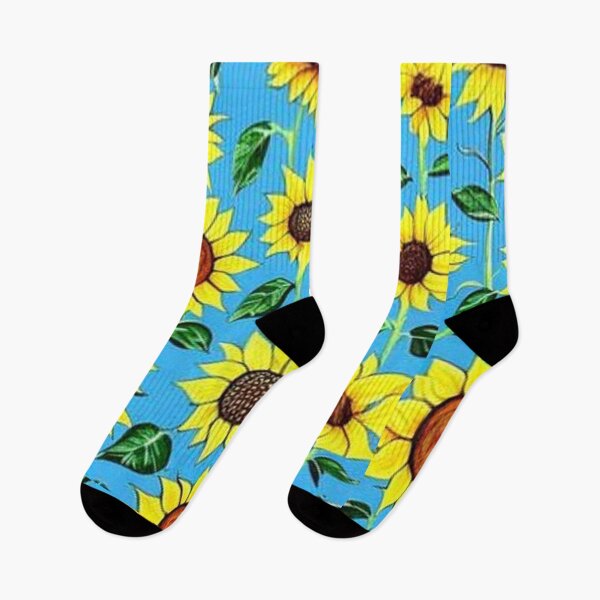 Item preview, Sunflowers Abstract Pattern designed and sold by Ashley Gagnon.