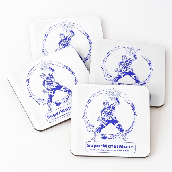 Item preview, SuperWaterMan Inker Version - Reflex Blue designed and sold by superwaterman.