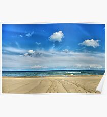 Lake Huron - Oscoda Beach, Michigan Poster