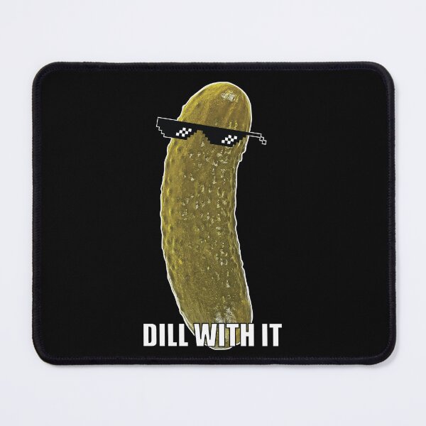 Item preview, The Funny Pickle - Dill With It meme - Tug Pickle designed and sold by Karo Art.
