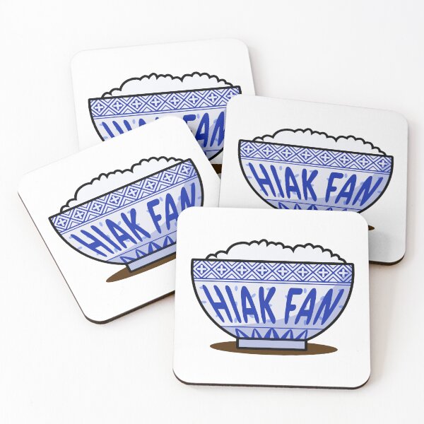 Item preview, Hiak Fan - Eat A Meal designed and sold by Mikako.