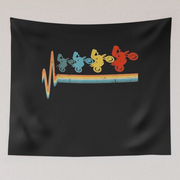 Item preview, Brraaap Dirt Bike Motocross Heartbeat designed and sold by bonbin25.