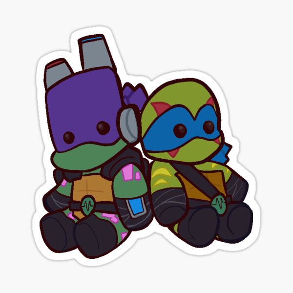 Sticker enfant Tortue Ninja Donatello réf 15134 - Stickers Muraux Enfant