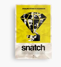 snatch minimalist poster Metal Print