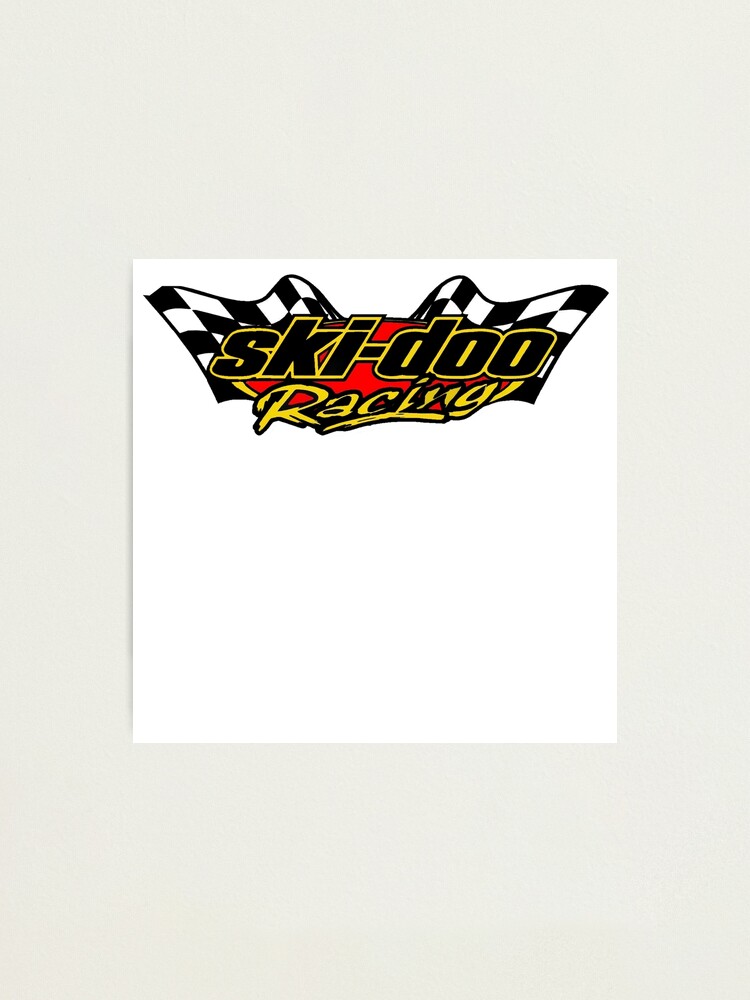 "Ski-doo Logo" Photographic Print for Sale by hilboy | Redbubble