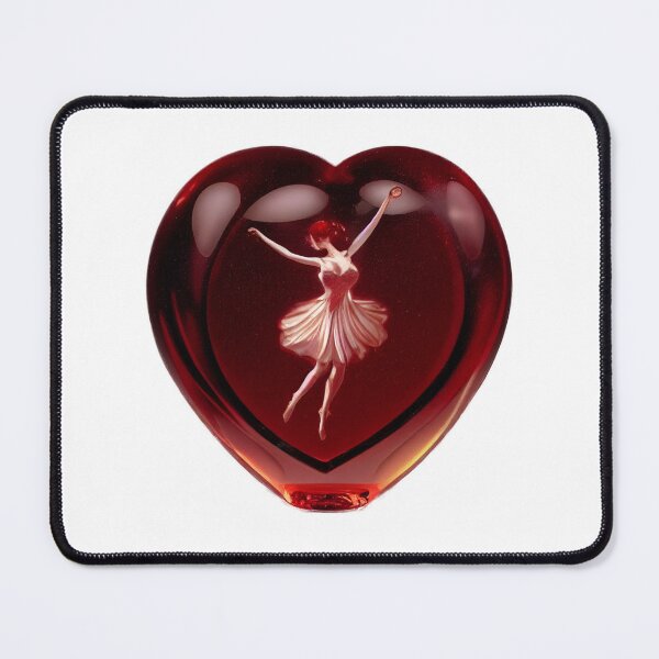 Item preview, Dancer In A Heart Glass designed and sold by UniqeDesign.