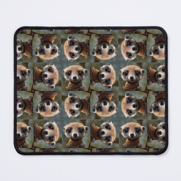 Item preview, Suricata Face pattern designed and sold by paintdust.