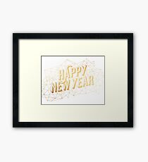 Happy New Year Framed Print