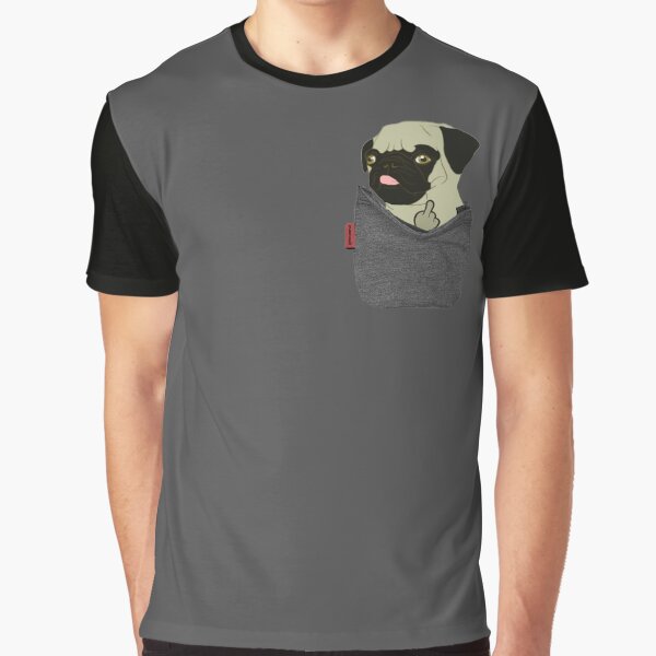 Pug You Pocket Graphic T-Shirt