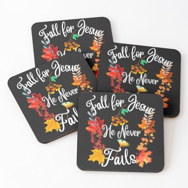 Item preview,  Fall for Jesus He Never Fails designed and sold by Tripp Art Studio.
