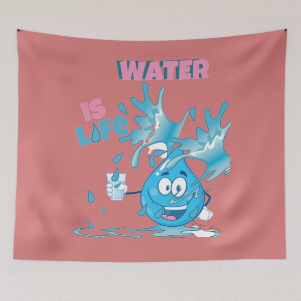 Item preview, WATER IS LIFE designed and sold by CSJ7.