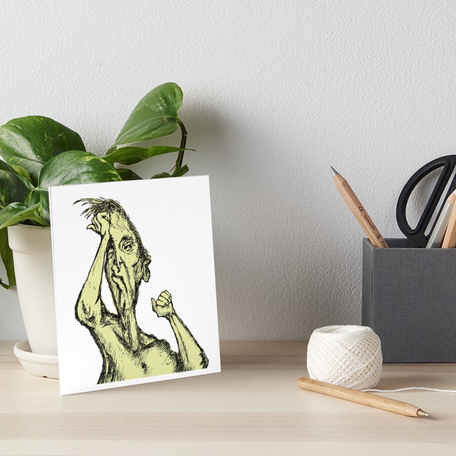 Item preview, Art Board Print designed and sold by myimpression.