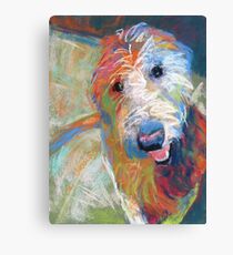 Blaze the goldendoodle dog Canvas Print