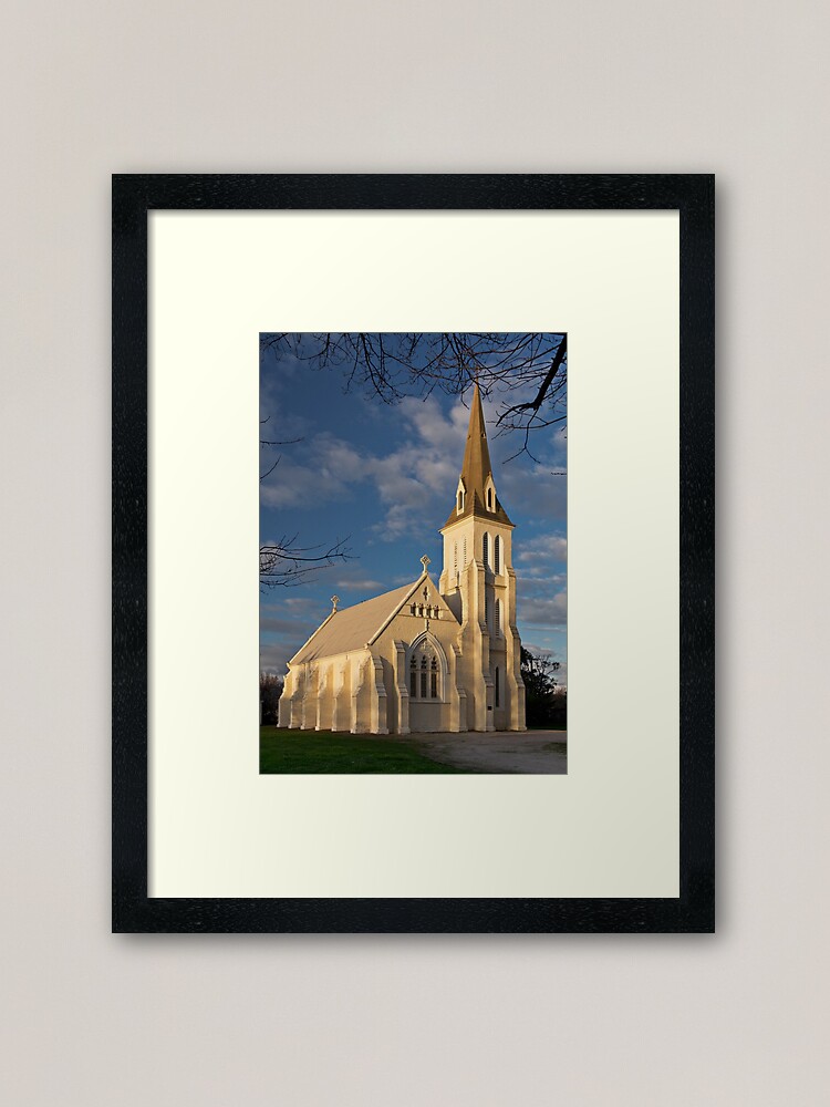 Alternate view of Heritage Church Framed Art Print